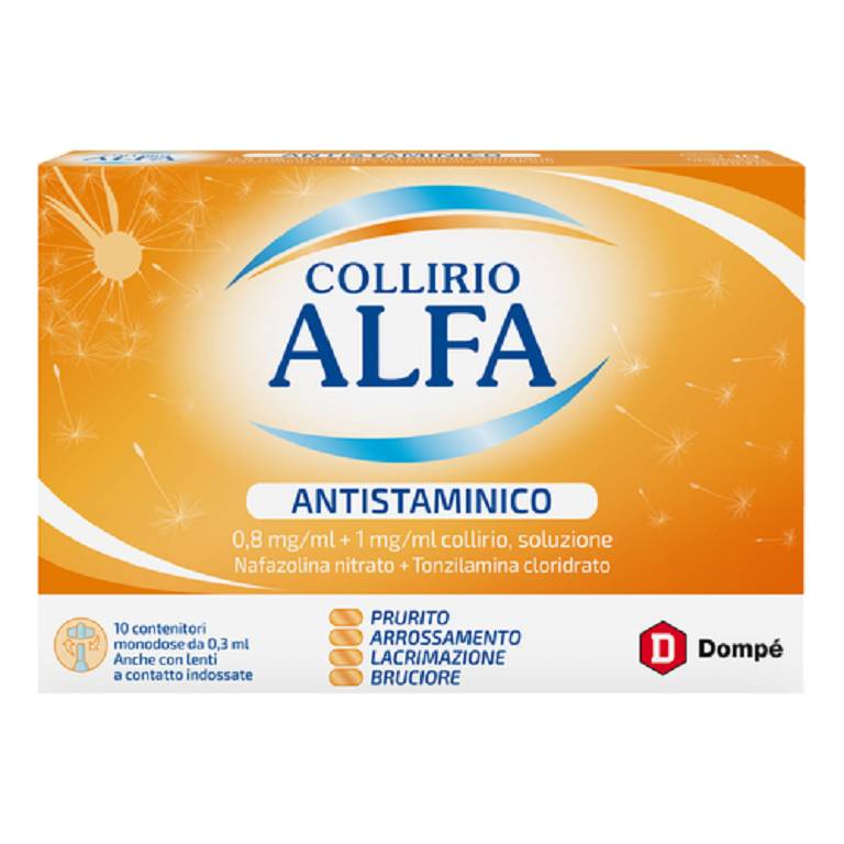 Collirio alfa antistaminico 10 contenitori