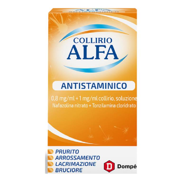 Collirio alfa antistaminico flacone 10ml