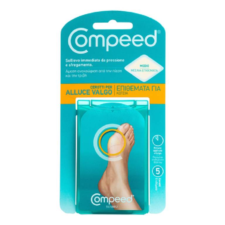 Compeed alluce valgo 5 pezzi