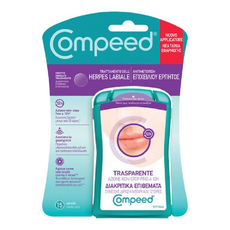 Compeed herpes labiale 15 pezzi