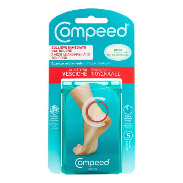 Compeed vesciche medio 5 pezzi