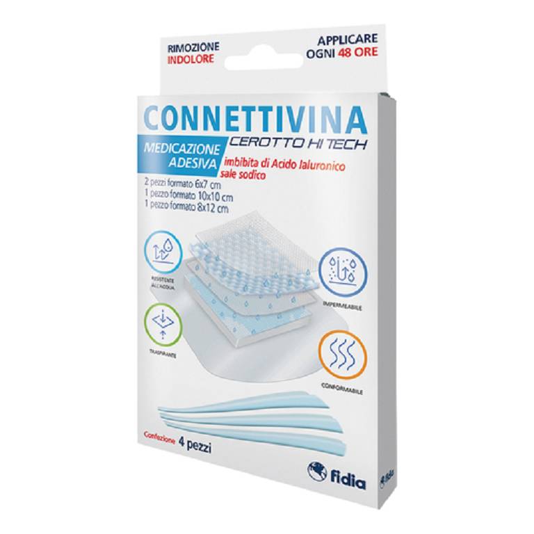 Connettivina 4 cerotti hitech misti