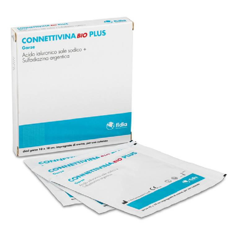 Connettivina bio plus garza 10 pezzi