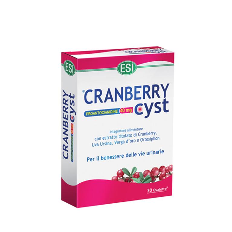 Cranberry cyst 30 ovalette