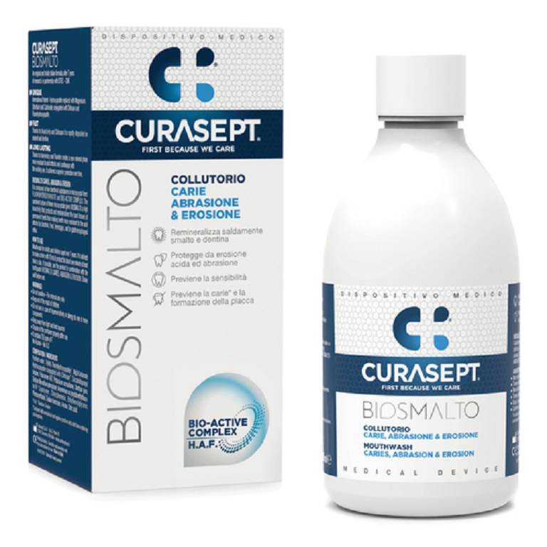 Curasept biosmalto colluttorio carie 300ml 
