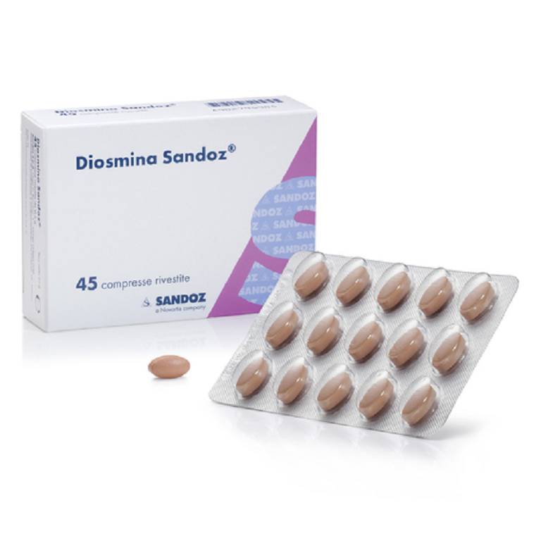 Diosmina sandoz 45 compresse rivestite