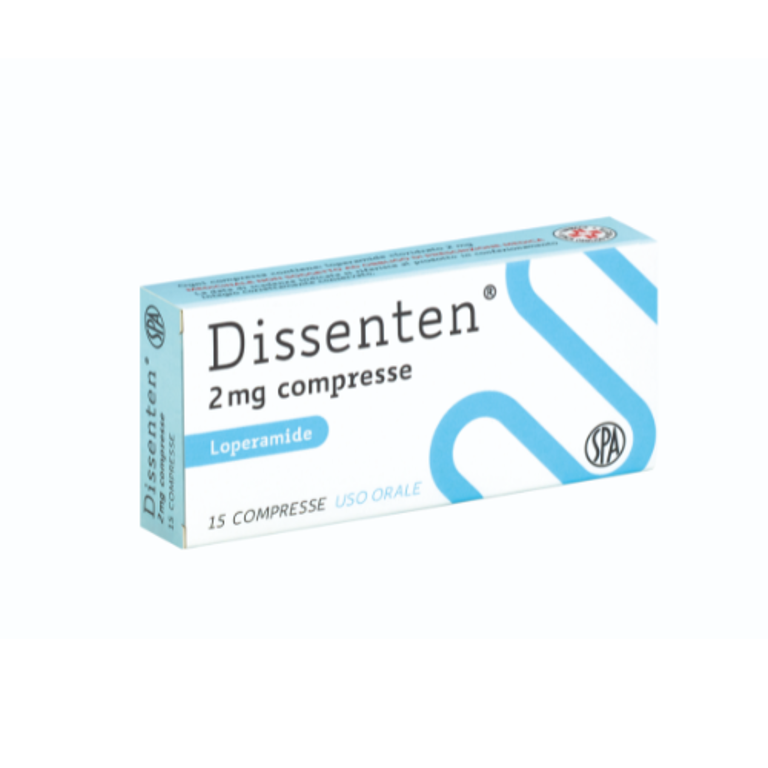 Dissenten 15 compresse 2mg di Loperamide