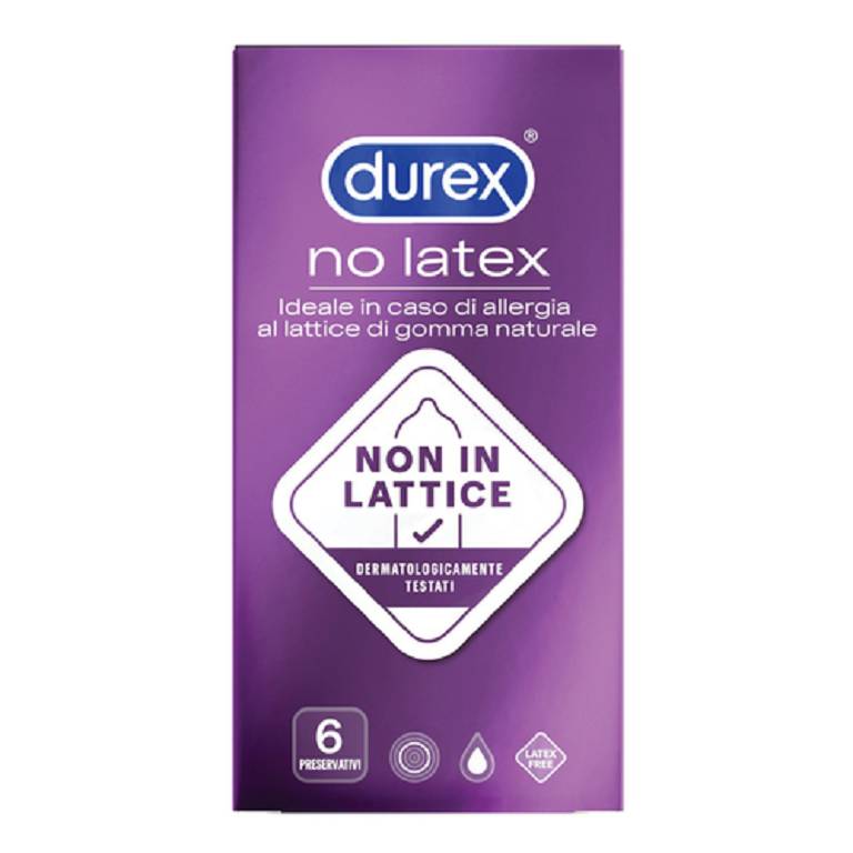 Durex no latex 6 pezzi