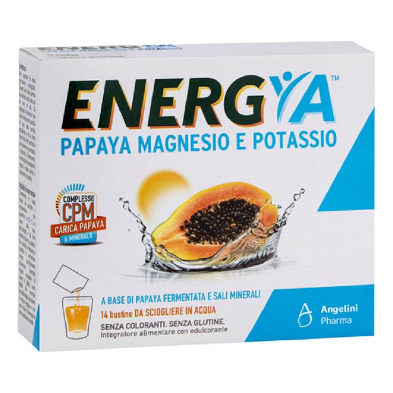 Energya papaya magnesio e potassio 14 bustine