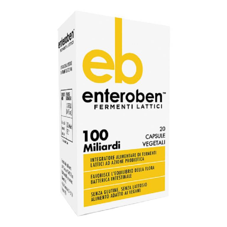 Enteroben 100 miliardi 20 capsule 