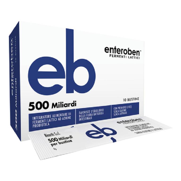 Enteroben 500 miliardi 10 stick pack 