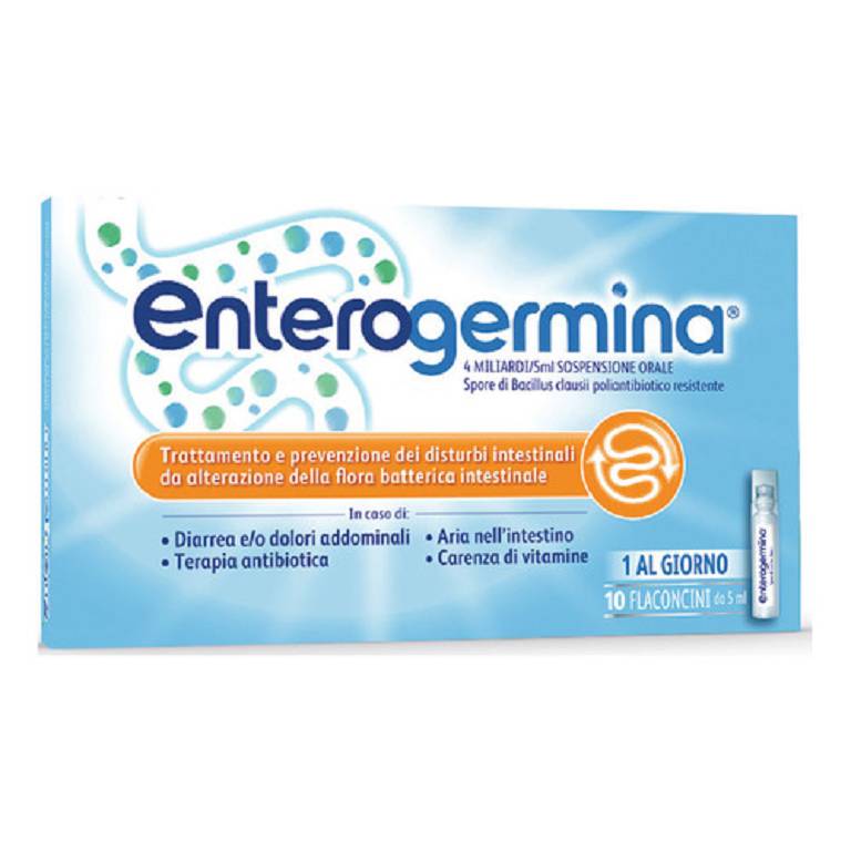 Enterogermina 10 flaconi 4 miliardi 