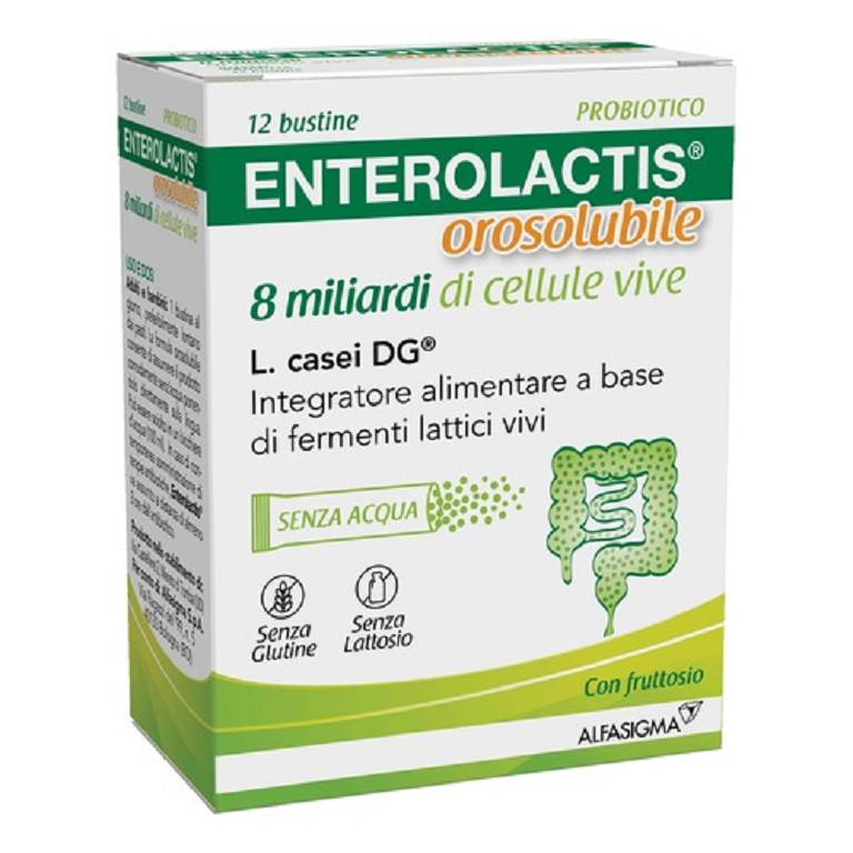 Enterolactis 12 bustine orosolubili