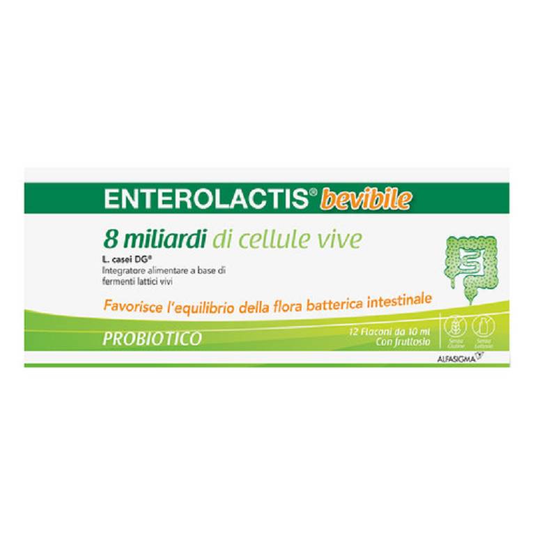 Enterolactis bevibile 12 flaconcini