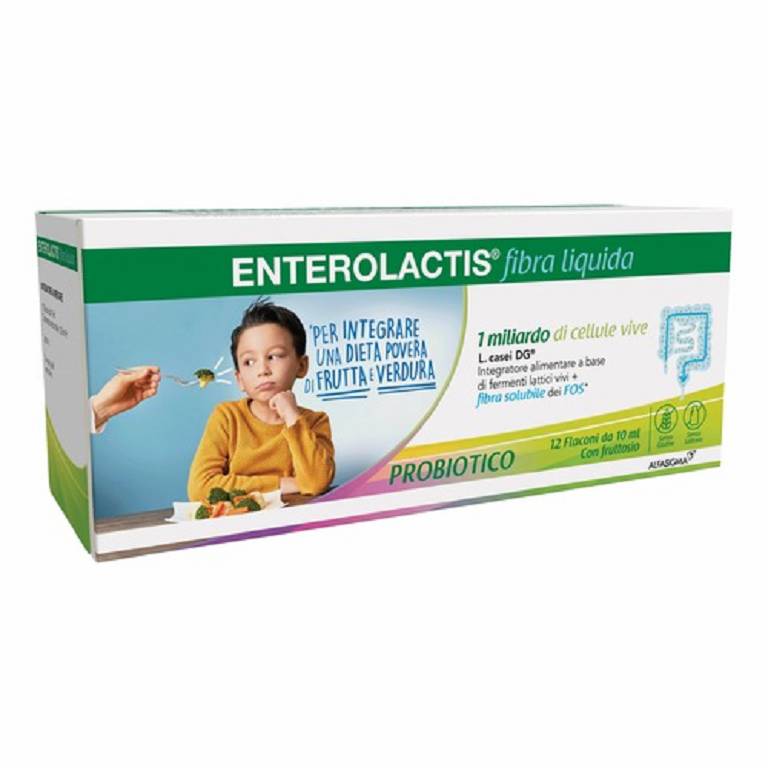 Enterolactis fibra liquida 12 flaconcini