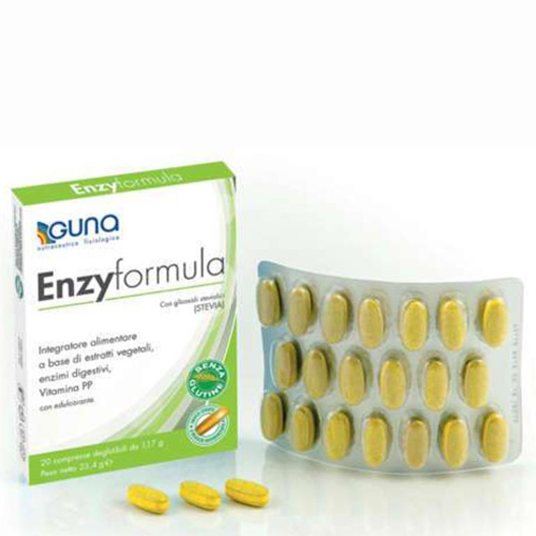 Enzyformula Guna 20 compresse deglutibili