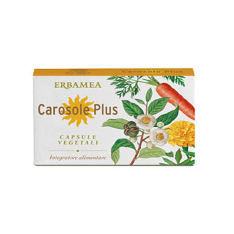 Integratore Erbamea Carosole Plus per esposizione solare