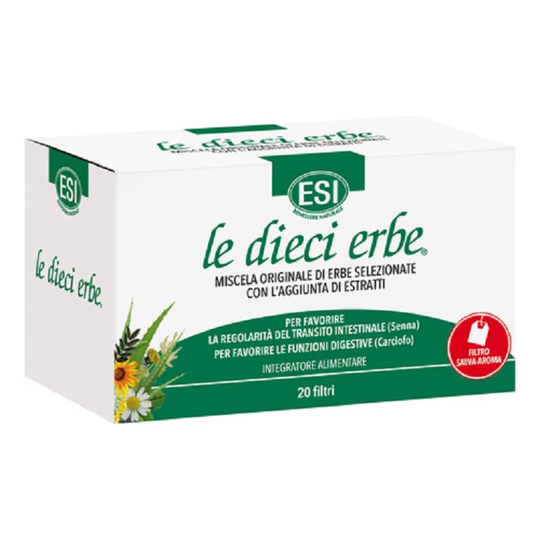 Esi le dieci erbe tisana 20 fil