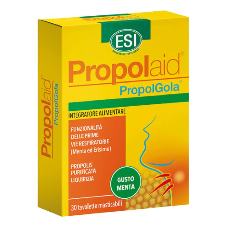 Esi propolaid propolgola menta 30 tavolette