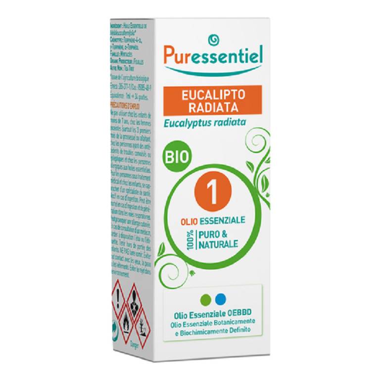 Eucalipto radiata olio essenziale bio 10ml