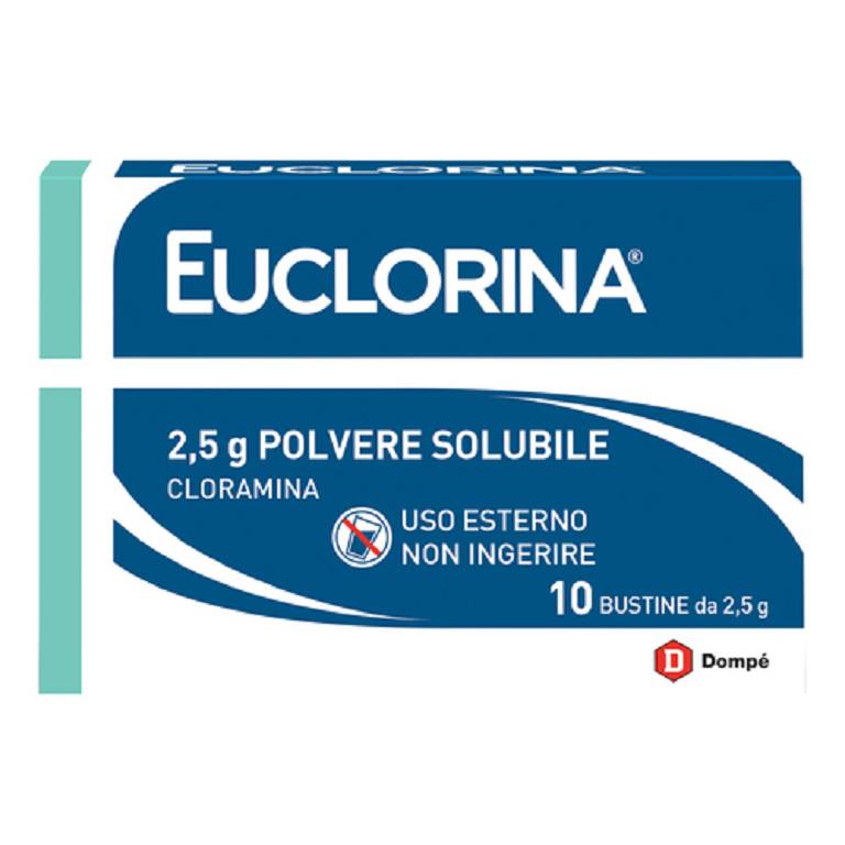 Euclorina polvere solubile 10 bustine 2,5g