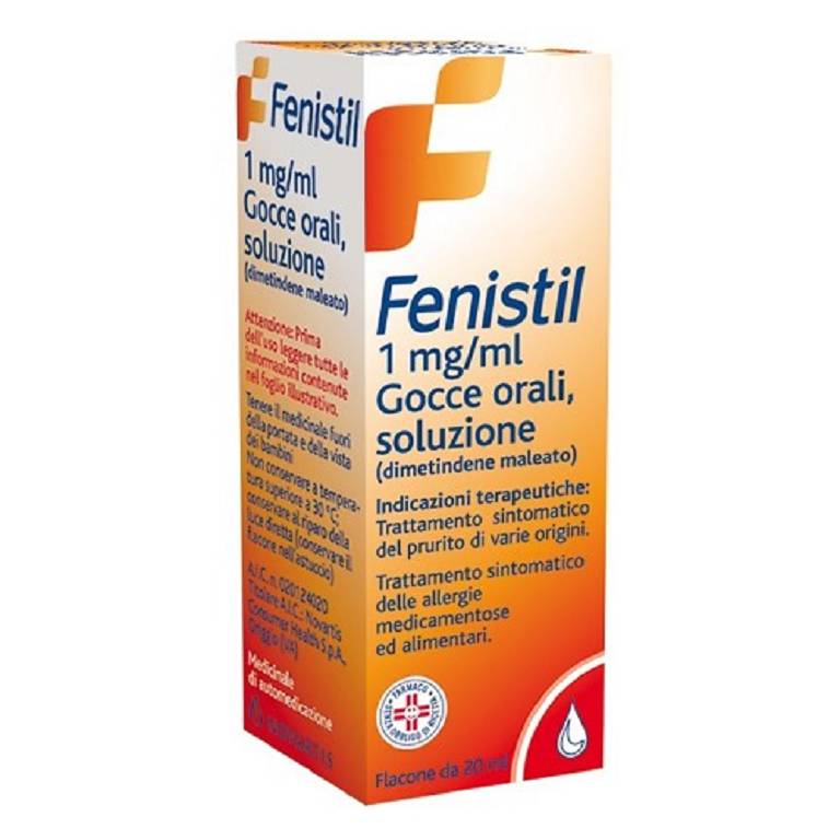 Fenistil gocce orali 20ml 1mg/ml