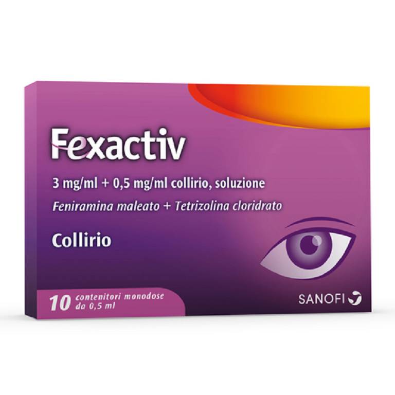 Fexactiv collirio 10 flaconcini 0,5ml