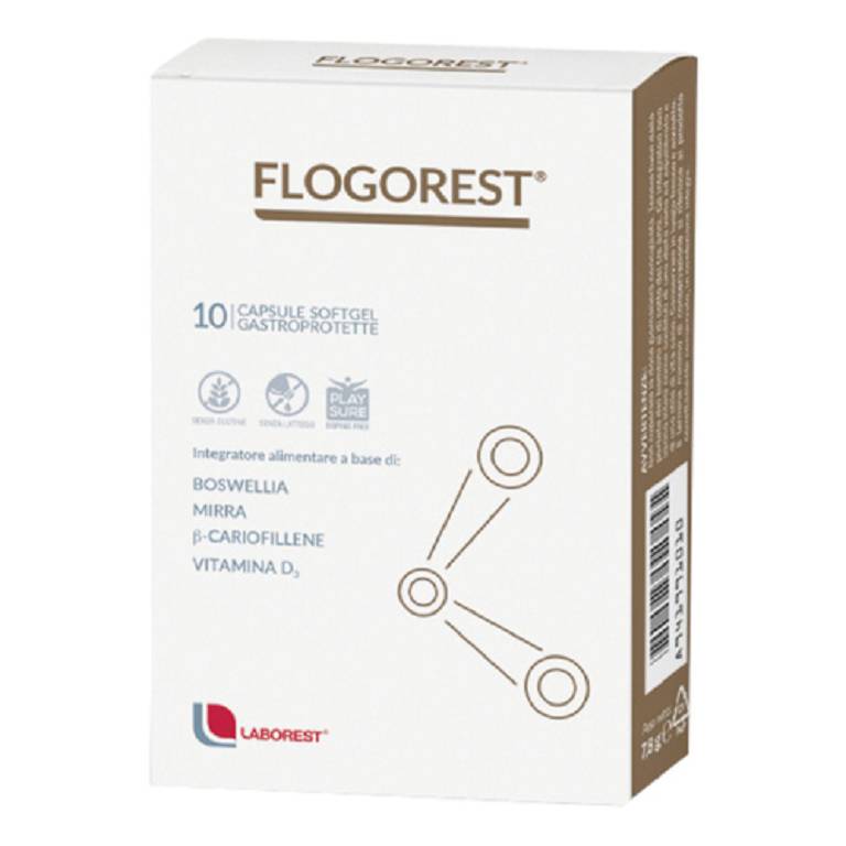 Flogorest 10 capsule per l'infiammazione delle articolazioni