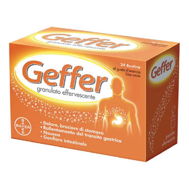 Geffer 24 bustine gusto arancia