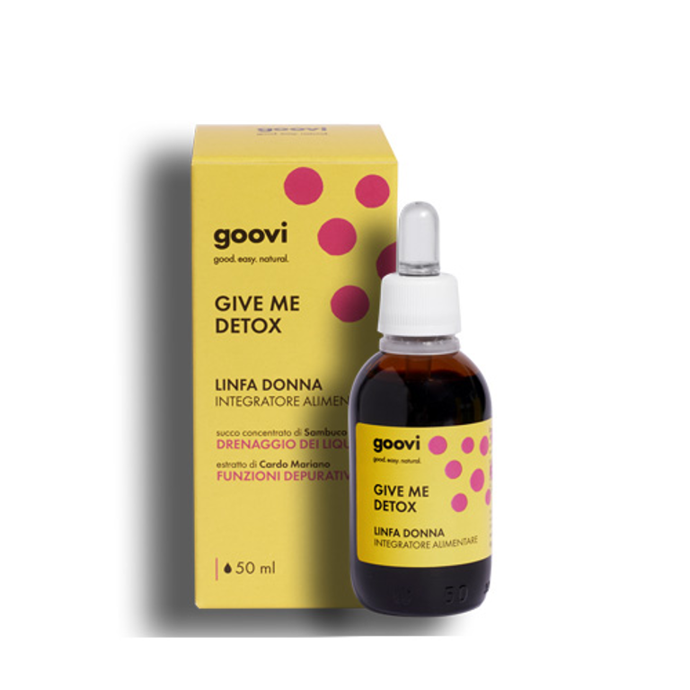 Goovi Give Me Detox gocce linfa donna 50ml