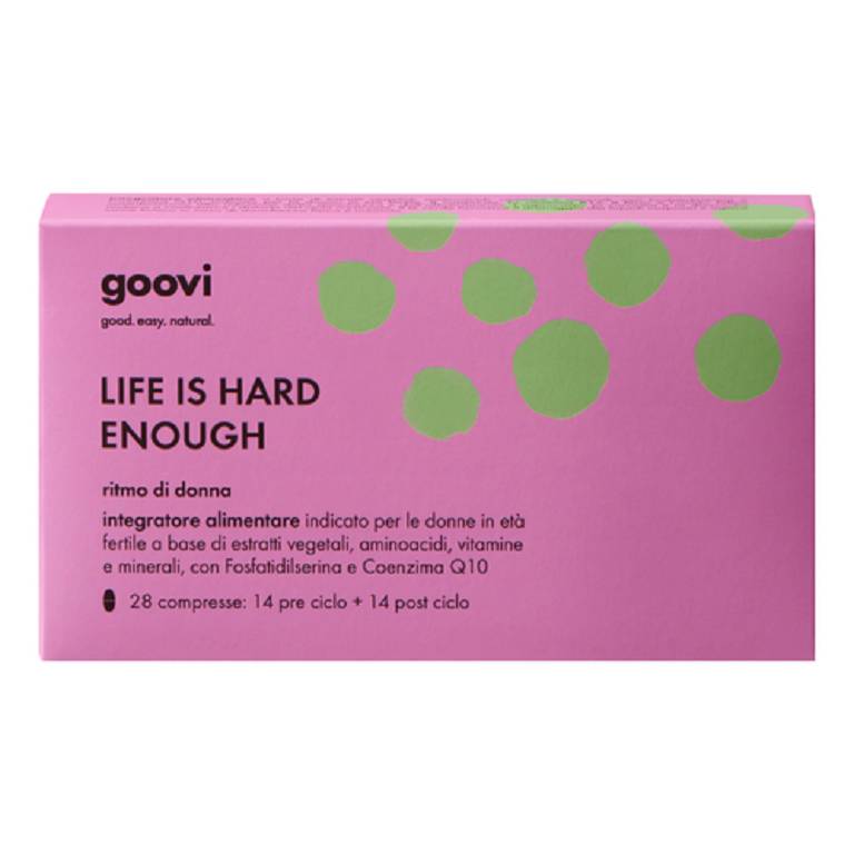 Goovi life is hard enough 28 compresse