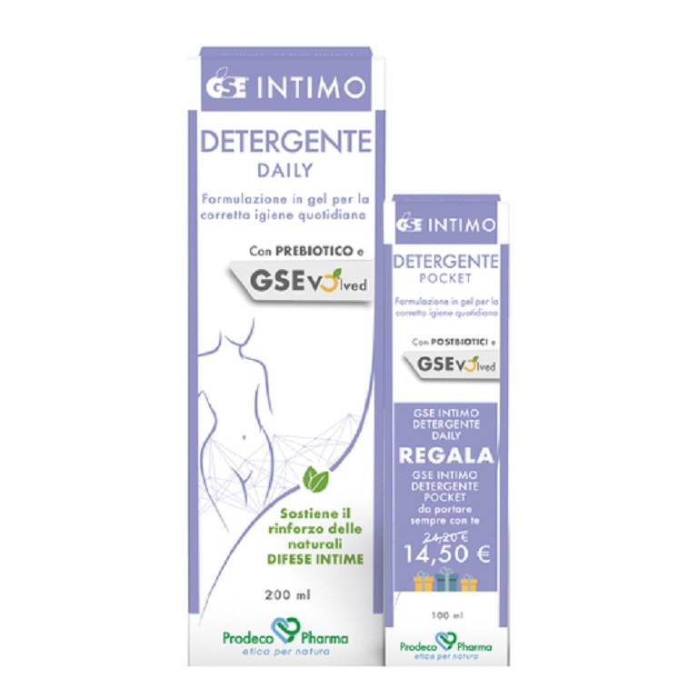 Gse intimo detergente daily + pochet