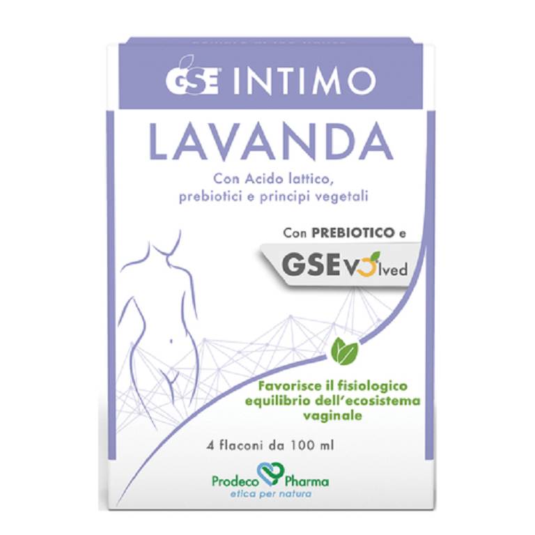 Gse intimo lavanda 4 flaconi