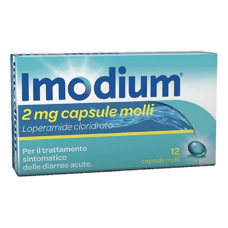 Imodium 12 capsule molli 2mg