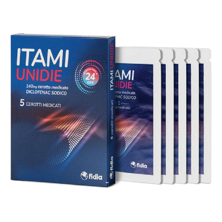 Itami unidie 5 cerotti medicati 140mg