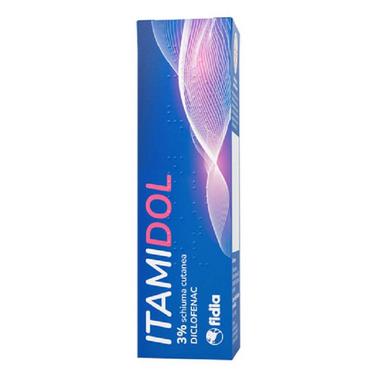 Itamidol schiuma cutanea 50g 3%