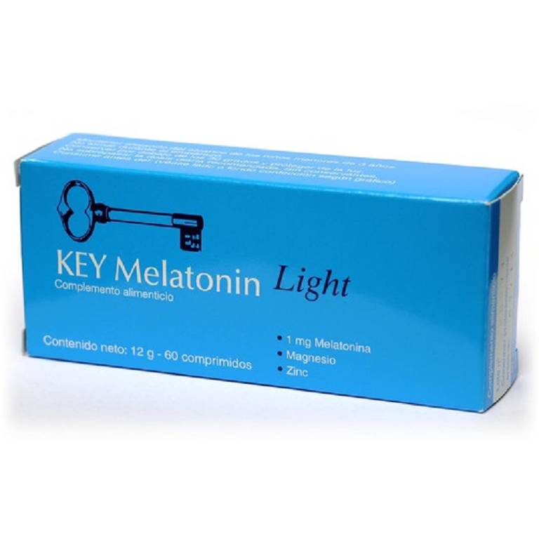 Key melatonin light 60 compresse