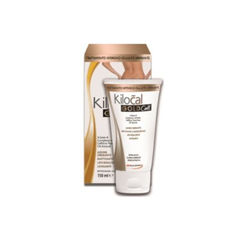 Kilocal gold cell crema drenante anticellulite 150ml