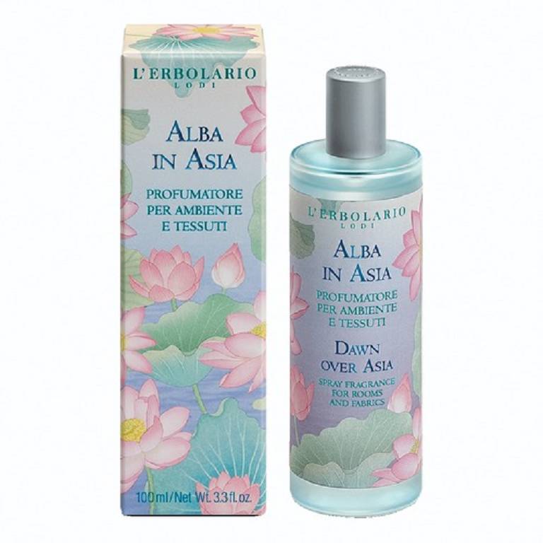 L'erbolario alba in asia profumatore per ambiente e tessuti 100ml