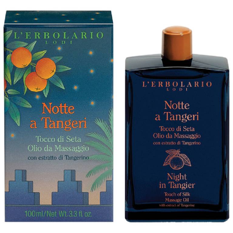 Erbolario notte a Tangeri olio da massaggio