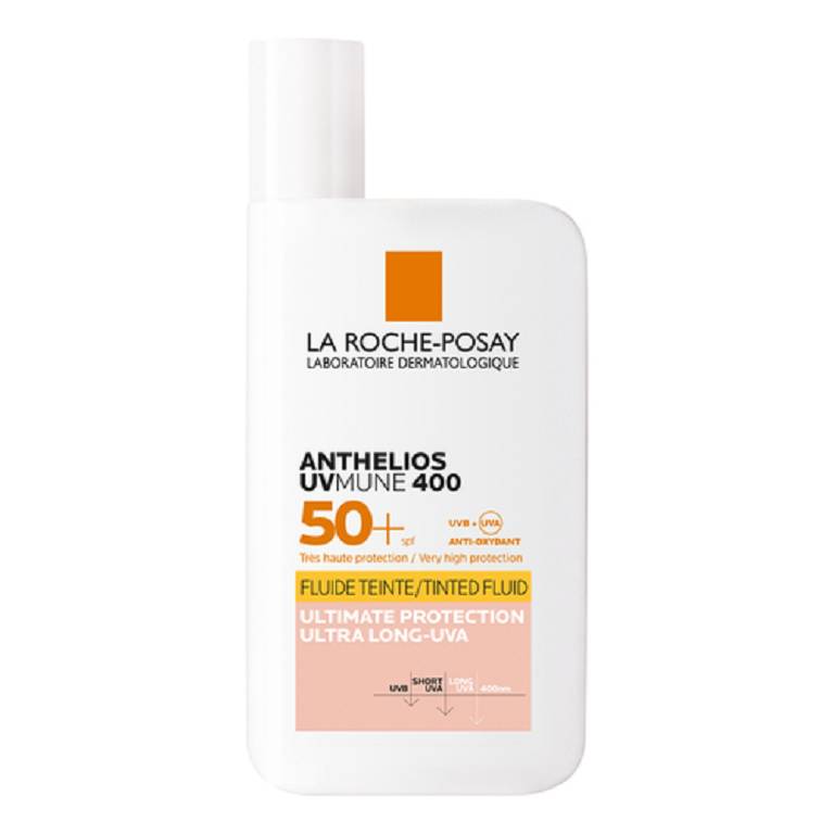 La roche posay anthelios fluido viso colorato 50+ 