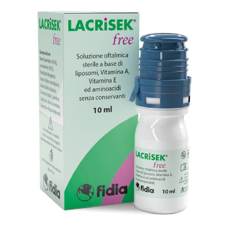 Lacrisek free soluzione oftalmica senza conservanti 10ml