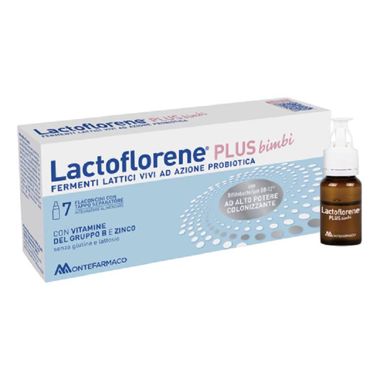 Lactoflorene bimbi plus 7 flaconcini