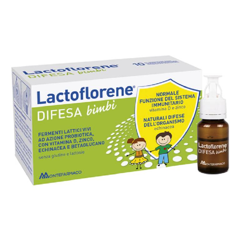 Lactoflorene difesa bimbi 10 flaconi