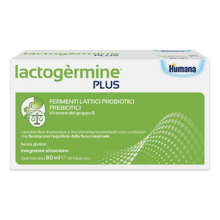 Lactogermine plus fermenti 10 flaconi