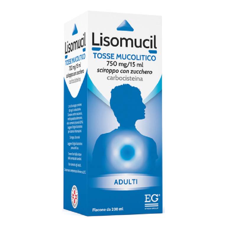 Lisomucil tosse mucolitico adulti sciroppo 5%