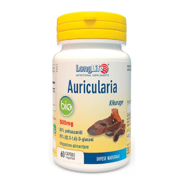 Longlife auricularia bio 60 capsule