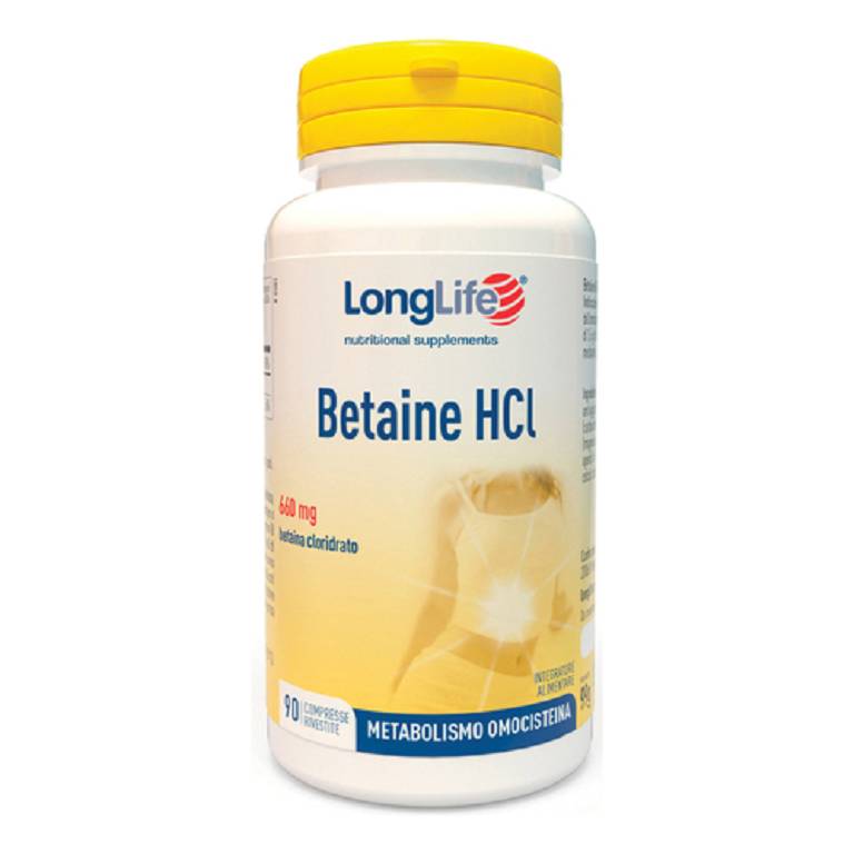 Longlife betaine hcl 90 compresse