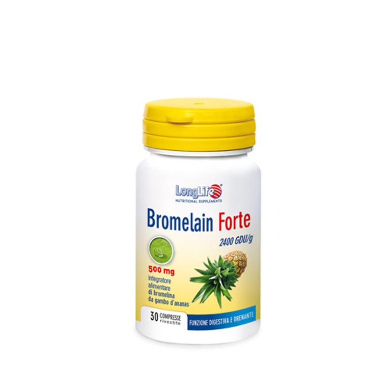 Longlife bromelain forte 30 tavolette