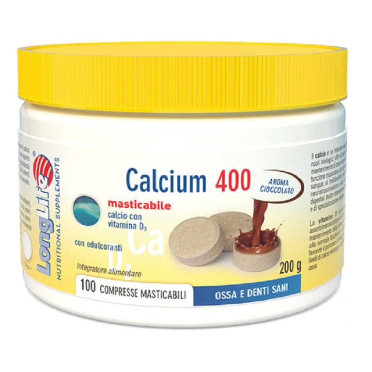 LONGLIFE CALCIUM400 CACAO100CP